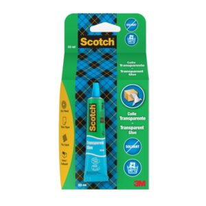 Scotch Tubo de Pegamento Universal 30ml - Uso Domestico - Sin Disolventes - Color Transparente