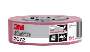 3M Cinta de Enmascarar - 36mm x 50m - Color Rosa
