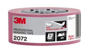 3M Cinta de Enmascarar - 48mm x 50m - Color Rosa