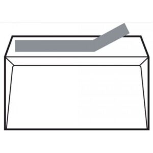 Sam Pack de 250 Sobres de Papel Offset 90grs - Medidas 190x250mm - Autoadhesivo con Tira de Silicona - Color Blanco