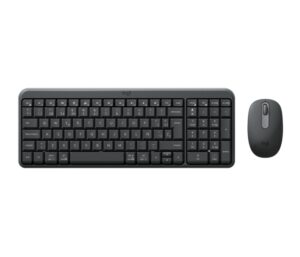 Logitech MK250 Compact Bluetooth Wireless Combo Pack Inalambrico + Raton - Uso Ambidiestro - Indicadores Led - Color Negro