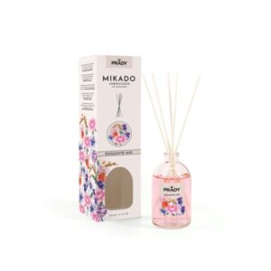 Prady Ambientador Mikado Exquisite Mix - Frasco de Cristal 100 ml y Varitas Difusoras