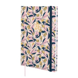 Finocam Dynamic Berlin Agenda - Anual 2026 - Cierre de Goma - Formato Y10 - 145x17x210mm - Semana Vista en Vertical - Tematica de Hojas