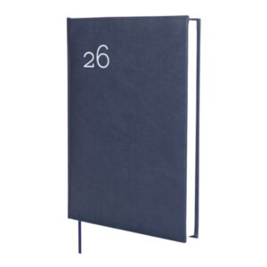 Finocam Dynamic Milano Agenda Profesional - Anual 2026 - Tapa Dura Acolchada - Formato Y11 - 168x32x245mm - 1 Dia por Pagina - Color Azul