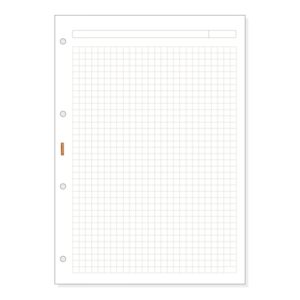 Finocam R4040 Recambio para Agendas Open - Formato A4 - 210x5x297mm - Color Blanco