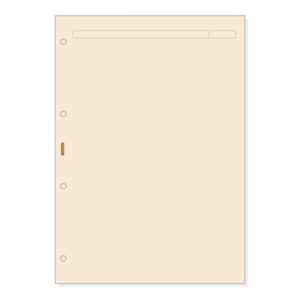 Finocam R4043 Recambio para Agendas Open - Formato A4 - 210x5x297mm - Color Crema