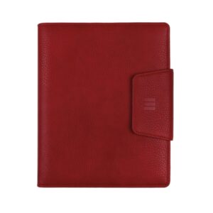 Finocam Open Nova Agenda Organizador - Anual 2026 - Formato 1000 - 205x43x249mm - Semana Vista en Vertical - Color Rojo
