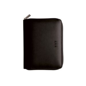 Finocam Open Pol Agenda Organizador en Catalan - Anual 2026 - Cierre de Cremallera - Formato 1000 - 205x43x249mm - 1 Dia por Pagina - Color Negro