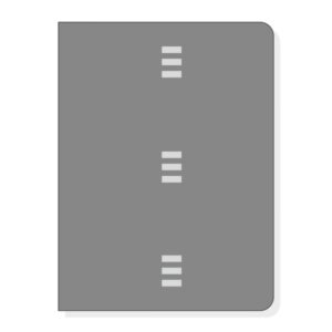 Finocam R469 Archivador para Agendas Open - Formato 400 - 132x52x177mm - Color Gris Oscuro