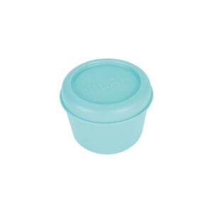 Milan 460 Since 1918 Fiambrera Hermetica Redonda de 0.25L - Libre de BPA - Tapa de Rosca - Apto para Microondas, Lavavajillas y Congelador - 10x7cm - Color Menta