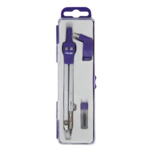 Milan Acid Compas Universal - Incluye Adaptador y Minas de Recambio - Color Azul Marino