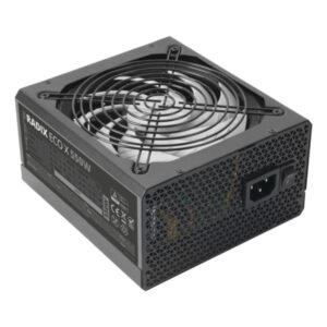 Tacens Radix Eco X 550 Fuente de Alimentacion 550W ATX - PFC Activo - Ventilador 140mm de 12dB - 80 Plus Silver - 160x150x85mm - Color Negro