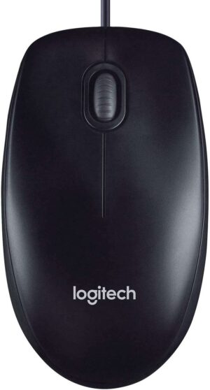 Logitech M90 Raton USB 1000dpi - 3 Botones - Uso Ambidiestro - Color Negro