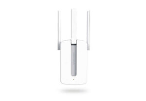 Mercusys Repetidor Amplificador Extensor de Red WiFi - Hasta 300Mbps - Tecnologia MIMO - Boton WPS - 3 Antenas Externas