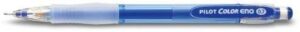 Pilot Portaminas Color Eno H-197 - Trazo 0.7mm - Grip de Goma - Goma de Borrar - Mina Color Azul