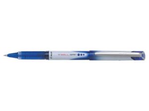 Pilot Boligrafo de Tinta Liquida V Ball Grip 05 - Punta de Bola Conica 0.5mm - Trazo 0.3mm - Grip de Goma - Color Azul