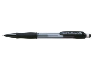 Pilot Portaminas The Shaker H-245 - Grip de Goma - Mina de 0.5mm - Goma de Borrar - Color Negro