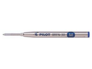 Pilot Recambio Metalico para Boligrafos Ageless, Custom Urushi, Grance, Raiz y Heritage 91 - Punta Media 1.00mm - Color Azul