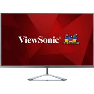 ViewSonic Monitor LED 32" IPS Full HD 1080p 75 Hz - Respuesta 4ms - Angulo de Vision 178º - Altavoces 4W - 16:9 - HDMI, DP, VGA - VESA 100x100 mm - Color Negro/Plata