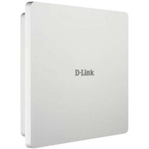 D-Link Punto de Acceso WiFi AC1200 PoE Dual Band para Exterior - 5 GHz/2.4GHz - Tasa de Transferencia Max. 867 Mbps - 2 Puertos RJ45 - Carcasa Resistente al Polvo y al Agua