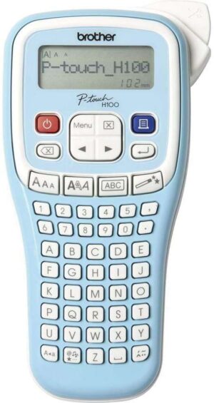 Brother Rotuladora Electronica Portatil - Pantalla LCD - Velocidad 20 mm/seg - 385 Caracteres - 54 Teclas - Cintas TZe