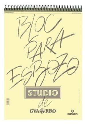 Canson Bloc de Dibujo para Esbozo de 100 Hojas A3 - 29,7x42cm - 90g - Color Blanco