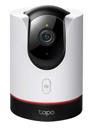 TP-Link Tapo C225 Camara de Seguridad WiFi 2K QHD - Vision Nocturna - Deteccion de Movimiento - Vision Panoramica 360º - Modo Privado