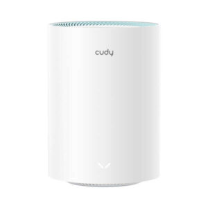 Cudy M1300 Sistema WiFi Mesh AC1200 Dual Band - 867Mbps en 5GHz, 300Mbps en 2,4GHz - 1x Puerto LAN 1000/100/10Mbps, 1x Puerto WAN 1000/100/10Mbps - 2 Antenas Internas