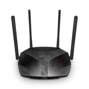 Mercusys Router WiFi 6 Doble Banda AX3000 - 4 Puertos 10/100/1000Mbps - 4 Antenas 5dBi - OFDMA, MU-MIMO