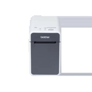 Brother TD2135NWB Impresora Termica de Etiquetas WiFi, USB, LAN - Resolucion 300ppp - Velocidad 152,4mms - Color Blanco/Gris