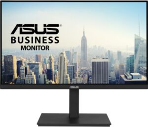 Asus Monitor 23.8" LED IPS FullHD 1080p 75Hz - Respuesta 5ms - Ajustable en Altura, Giratorio e Inclinable - Altavoces Incorporados - Angulo de Vision 178º - 16:9 - USB-A, 3xUSB3.2 USB-C 65W, HDMI, DisplayPort, RJ45 - VESA 100x100mm