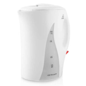 Orbegozo KT 4100 Hervidor de Agua Eficiente - Rapida Ebullicion - Apagado Automatico - Diseño Elegante y Facil Limpieza Maxima Comodidad en tu Hogar
