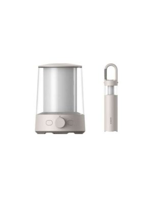 Xiaomi Linterna de Camping Multifuncion Bluetooth - 2 Linternas en 1 - Luces Duales Separables - Ajuste de Luz NiteCore Extreme - Proteccion IP54