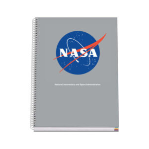 Dohe Cuaderno Espiral Tapa Dura A4 - 228x300mm - Cubierta Carton Forrado Impreso a Color - Espiral Metalico Blanco - 100 Hojas Offset 90g Microperforadas - Cuadricula 5mm