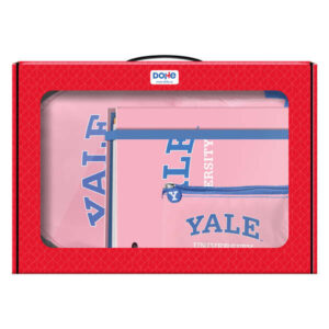 Dohe Yale Pack Mochila, Carpeta y Portatodo - Maletin Regalo 365x515x105mm - Carpeta A4 Recambio - Mochila 3 Compartimentos Grande - Portatodo Triple