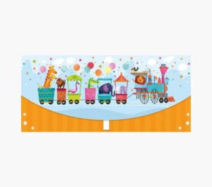 Pictura Tarjeta Money Cards - Formato Horizontal - Tematica Animales - 21.3x9.6cm - Embolsada Individualmente - Incluye Sobre Blanco - Papel con Certificacion FSC