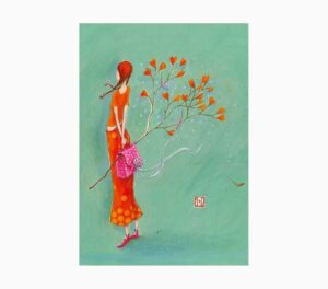 Pictura Gaëlle Boissonnard Cuaderno A6 Grapado - 10.5x15cm - 48 Paginas con Lineas - Papel con Certificacion FSC