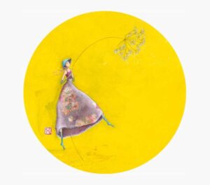 Pictura Gaëlle Boissonnard Iman Redondo 56 mm - Impresas en Papel con Certificacion FSC