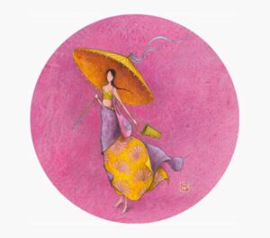 Pictura Gaëlle Boissonnard Iman Redondo - 56 mm - Impresas en Papel con Certificacion FSC