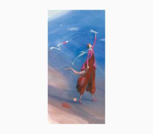 Pictura Gaëlle Boissonnard Tarjeta Doble - Acabado en Barniz de Relieve UV Grueso - Laminado Mate de Tacto Suave - 10.5x21cm - Papel con Certificacion FSC