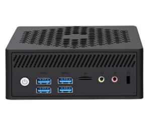 Leotec N100 Mini Ordenador Intel Alder Lake N100 - 8GB - 128GB SSD - USB-3.0, HDMI, RJ-45, DisplayPort, VGA - Sistema de Seguridad Kensington - Windows 11