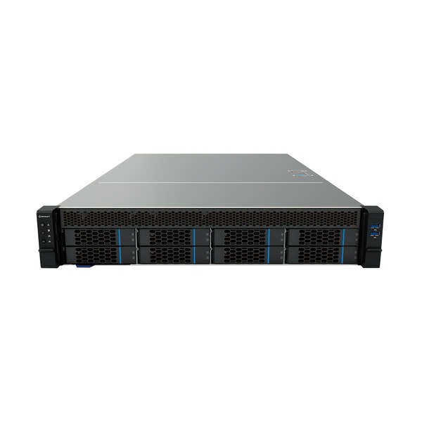 Unykach HSW4208 G3 Servidor 2U Rack 8 Bahias Hot Swap - Tamaños de Disco Soportados 2.5", 3.5" - Placas Base Compatibles EEB, CEB, ATX, MicroATX - USB-A 3.0, 2 Mini SAS 12 Gbps, 4 Molex - 4 Ventiladores 80mm Incluidos