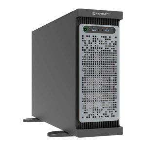 Unykach WS-SR630 Workstation & IDC Rack Caja 4U ATX - Tamaños de Disco Soportados 3.5", 2.5" - Filtro Antipolvo - USB-A 3.0, USB-C - 4 Ventiladores Incluidos - Color Negro/Plata