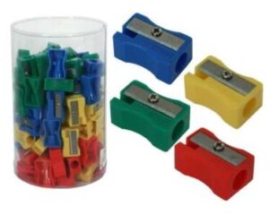 Bismark Afilalapiz de Plastico para Lapices Normales - Colores Surtidos