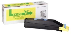 Kyocera TK855 Amarillo Cartucho de Toner Original - 1T02H7AEU0/TK855Y