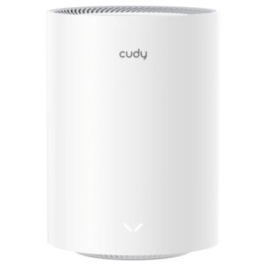 Cudy AX3000 Sistema WiFi 6 Mesh AX3000 2.5G Dual Band - Admite Ancho de Banda de 20/40/80/160MHz - 1x Puerto LAN 10/100/1000Mbps, 1x Puerto WAN 2.5Gbps - 5 Antenas Internas