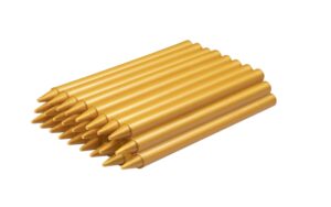 Jovi Plasticolor Estuche de 25 Ceras Plasticas - Resistentes - No Manchan - Agradable de Rayar - Acabado Brillante - Mezclables - Gran Duracion - Color Naranja