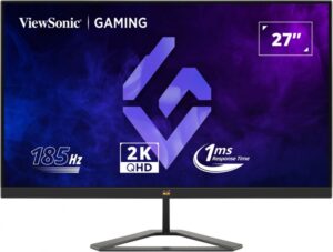 Viewsonic Monitor 27" VX2758A-2K-PRO IPS - 170hz - Respuesta 1ms - 16:9 - 2 HDMI - DisplayPort - HDR10 - Ajustable en Altura - Color Negro