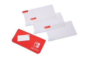 PowerA Pack de Protectores de Pantalla Antireflejos para Nintendo Switch