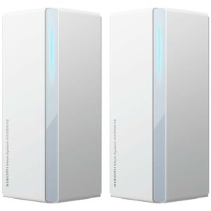 Xiaomi Sistema WiFi Mesh de 2 Unidades WiFi 6 AX3000NE Dual Band - Velocidad hasta 2978Mbps - 4 Puertos RJ-45